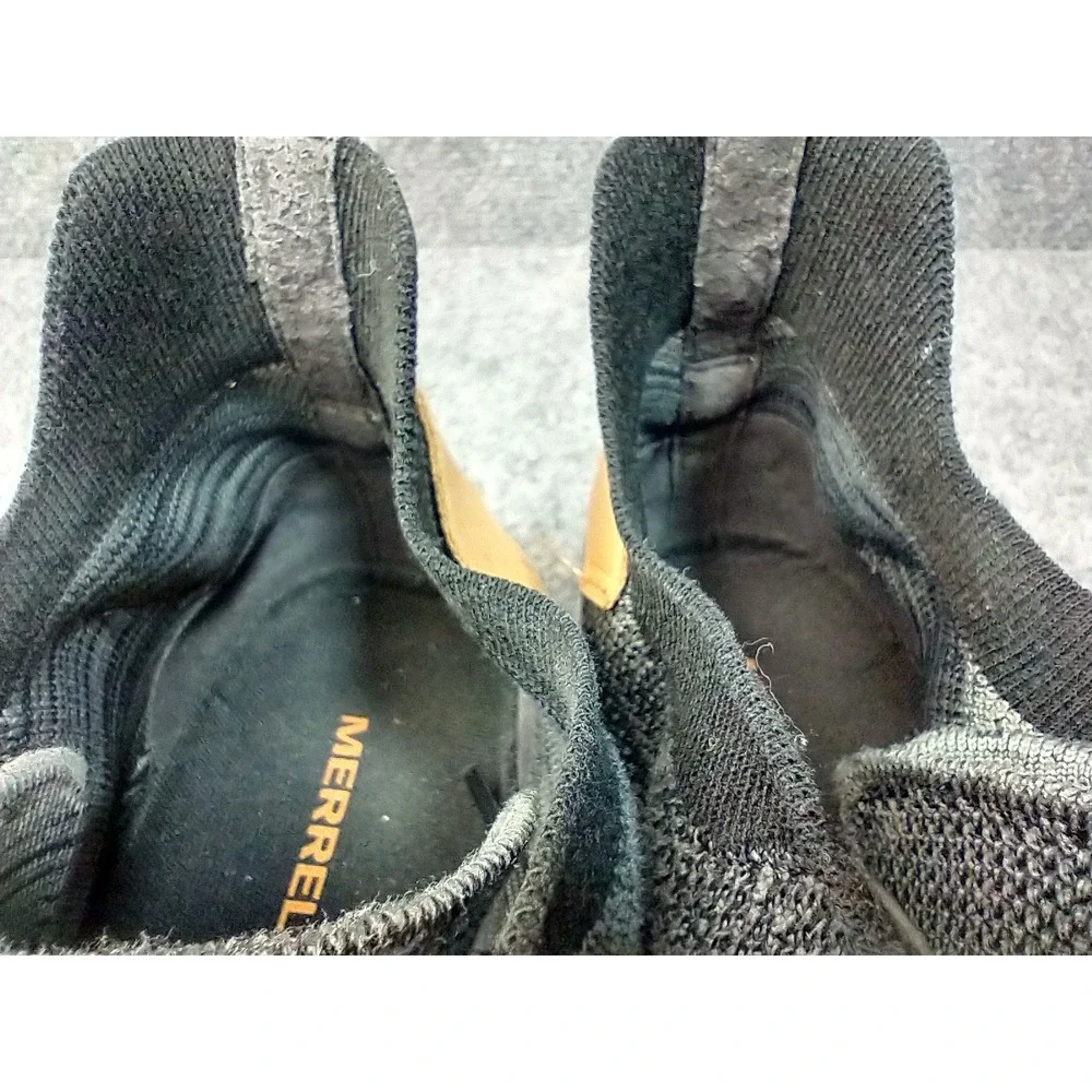 Merrell Range‎ AC+ Mens 13 Gray Knit Casual Walking Sneakers Vibram J97467